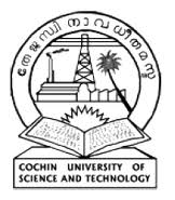 Cochin University 0f Science And Technology 